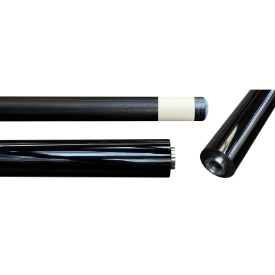 Pool Black-Dyed One-Piece Shaft